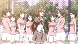 معلّمة أنيمي مدرسية شرجية مع الطالب المطيع