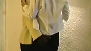 ثلاثة شقراوت مع زنوج ميك