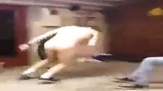 جنس مثلي خشن: جماع مزدوج وقذف داخلي