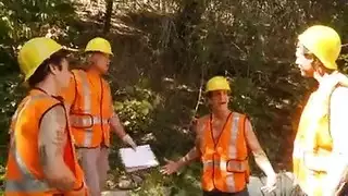 حفلة جنس كرتونية: جماع جماعي وطلقات منوية